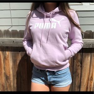 Purple Puma Sweatshirt